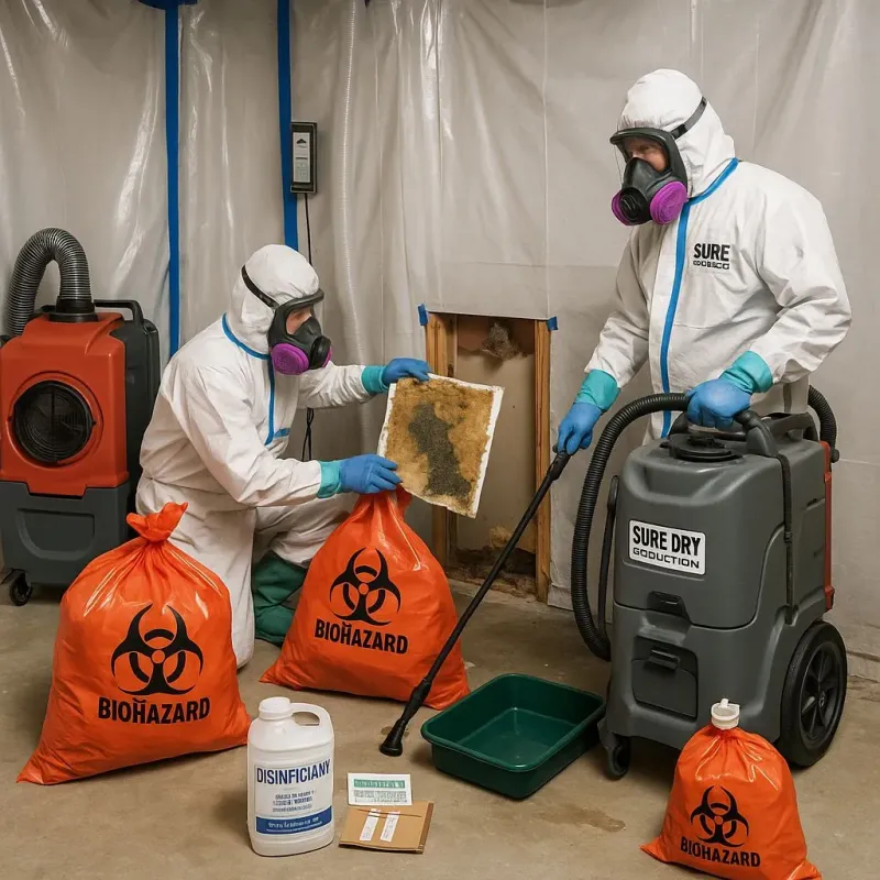 Contaminated Water Handling Protocols process in Northfield, OH