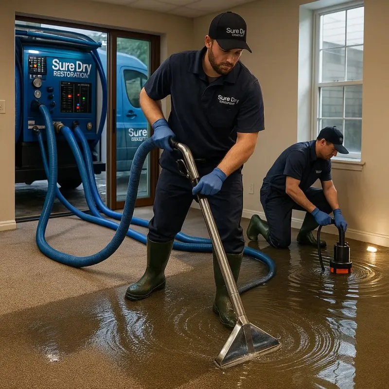 Water Extraction and Removal process in Northfield, OH